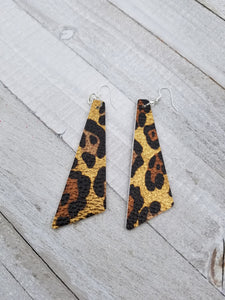 Long  Triangle Earrings